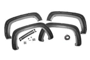 A-C12011-GE0 | Rough Country Defender Fender Flares For Chevrolet Silverado 2500 HD / 3500 HD (2020-2025) | Oakwood