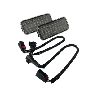 264332CL | Recon Ultra High Power Bed Rail / Cargo Area LED Light Kit - 2-Piece Set White LED in Clear (2020-2024 Tacoma)