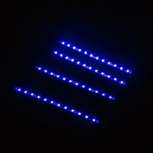 264705RGB | Recon 4 Piece RGB Multi-Colored LED Strips for Interior Footwell Underseat Lighting