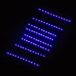 Recon Truck Accessories - 264706RGB | Recon 8 Piece RGB Multi-Colored LED Strips for Interior Footwell Underseat Lighting - Image 6