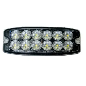 Recon Truck Accessories - 26426AM | Recon 12-LED 30 Function Ultra-Thin Strobe Light in Amber - Image 1