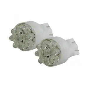 264203AM | Recon 921 T-15 Wedge Style Unidirectional 9 LED Bulbs in Amber