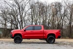 Rough Country - S-C12210-G2X | Rough Country Sport Fender Flares For Chevy Silverado 1500 2WD/4WD (2019-2025) | Deep Mahogany - Image 5