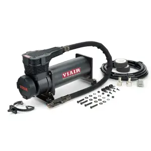 48502 | VIAIR 485C Gen 2 Air Compressor 12 Volt In Stealth Black | 200 PSI, Max Air Tank Size 5.0 Gallon