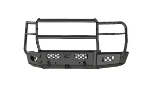 Flog Industries - FIFSS-C2535-2427F-FG | Frontier Series Full Guard Model Front Bumper 2 inch Receiver Tube NON Winch Compatible (2024 Silverado 2500 HD, 3500 HD) - Image 1