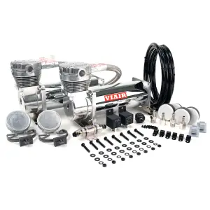 48032 | VIAIR 480C Dual Performance Value Pack Air Compressor 12 Volt In Chrome | 200 PSI, Max Air Tank Size 10 Gallon