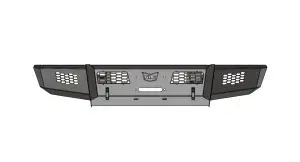 Flog Industries - FIFSS-F2555-1719F | Frontier Series Base Model Front Bumper 2 Inch Receiver Tube NON Winch Compatible (2017-2019 F250, F350 Super Duty) - Image 1