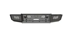 Flog Industries - FIFSW-F2555-2327F | Frontier Series Base Model Front Bumper Winch Compatible (2023-2025 F250, F350 Super Duty) - Image 2