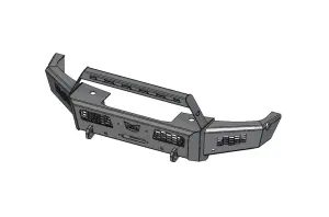 Flog Industries - FIFSS-F2555-2327F-BB | Frontier Series Bull bar Model Front Bumper 2 Inch Receiver Tube NON Winch Compatible (2023-2025 F250, F350 Super Duty) - Image 2