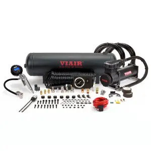 20002 | VIAIR Continuous Duty Onboard Air Compressor System 12 Volt | 200 PSI, Includes 2.5 Gallon Air Tank 