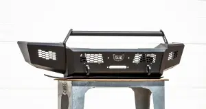 Flog Industries - FIFSS-D2535-2019+F-BB | Frontier Series Bull Bar Model Front Bumper 2 Inch Receiver Tube NON Winch Compatible (2019-2024 Ram 2500, 3500) - Image 3