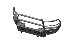 Flog Industries - FIFSS-D4555-2019+F-FG | Frontier Series Full Guard Model Front Bumper 2 Inch Receiver Tube NON Winch Compatible (2019-2024 Ram 4500, 5500) - Image 2