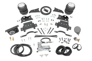 10037C | Rough Country Air Spring Kit For Ram 2500 2WD (2014-2024) | With Onboard Air Compressor