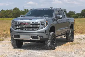 Rough Country - HS40010-G1C | Rough Country Hood Scoop GMC Sierra 1500 (2019-2024) | Light Steel Gray - Image 8