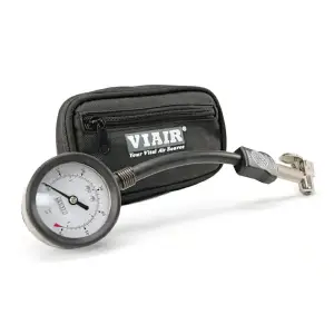 00033 | VIAIR Air Down Gauge | 3 In 1, Press On, 0-60 PSI