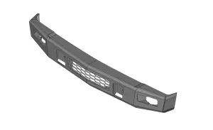 Flog Industries - FISDM-C1535-8187F | Flog Steel Demon Series Base Front Bumper (1981-1987 K10, K20, K30 Pickup) - Image 2