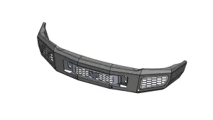 Flog Industries - FISD-C2535-1519F | Flog Steel Demon Series Base Front Bumper NO Parking Sensors (2015-2019 Silverado 2500 HD, 3500 HD) - Image 2