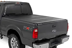 47214651B | Rough Country Hard Low Profile Bed Cover Ford F-250/F-350 Super Duty (1999-2016) | 6' 10" Bed