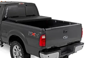 Rough Country - 47214651B | Rough Country Hard Low Profile Bed Cover Ford F-250/F-350 Super Duty (1999-2016) | 6' 10" Bed - Image 2