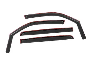 841924 | Rough Country Side Window Deflectors In Channel Rain Guard For Ram 1500 (2019-2025) / 1500 TRX (2021-2024)