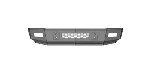 FISDS-D2535-9402F | Flog Steel Demon Series Base Front Bumper (1994-2002 Ram 2500, 3500 Pickup)