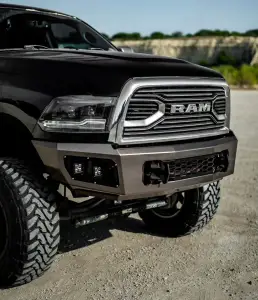 Flog Industries - FISD-D2535-1018F | Flog Steel Demon Series Base Front Bumper (2010-2018 Ram 2500, 3500 Pickup) - Image 4