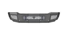 Flog Industries - FISD-D2535-2019+F | Flog Steel Demon Series Base Front Bumper (2019-2024 Ram 2500, 3500 Pickup) - Image 2