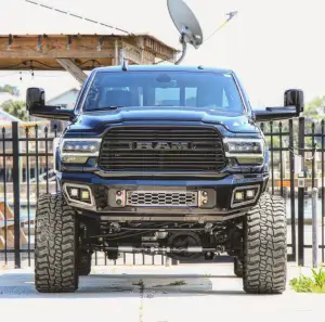 Flog Industries - FISD-D2535-2019+F | Flog Steel Demon Series Base Front Bumper (2019-2024 Ram 2500, 3500 Pickup) - Image 6