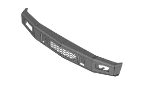 Flog Industries - FISDM-F2535-8086F | Flog Steel Demon Series Base Front Bumper (1980-1986 F250, F350 Pickup) - Image 2