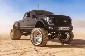 Flog Industries - FISD-F4555-1719F | Flog Steel Demon Series Base Front Bumper NO Adaptive Cruise (2017-2019 F450, F550 Super Duty) - Image 5