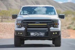 Flog Industries - FISDS-F1500-21+F-S | Flog Steel Demon Series Base Front Bumper NO Adaptive Cruise With Parking Sensors(2021-2024 F150 Pickup) - Image 3