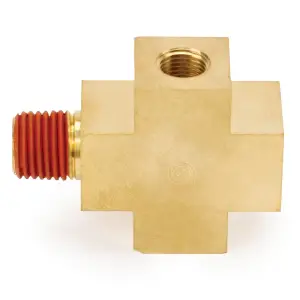 92855 | VIAIR Multiport Fittings Pre-Treated With Thread Sealant | 1/4" NPT (M), 1/4" NPT (F), 1/4" NPT (F), 1/8" NPT (F)