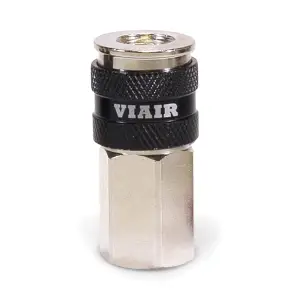 92866 | VIAIR Automatic Quick Connect Coupler | 1/4" (F), With VIAIR Logo