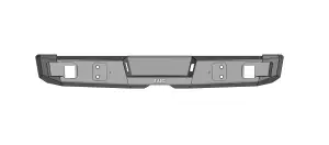 Flog Industries - FIDS-D2535-0609R | Flog Steel Demon Series Base Rear Bumper (2006-2009 Ram 2500, 3500 Pickup) - Image 1