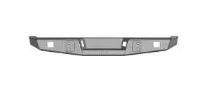 Flog Industries - FIDSM-F2535-9298R | Flog Steel Demon Series Base Rear Bumper (1992-1998 F250, F350 Pickup) - Image 2