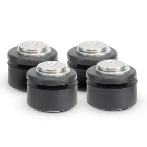 96003 | VIAIR Improved Compressor Vibration Isolators In Silver For C Models And Dual Packs | Set of 4, For Series 420/460/444/480