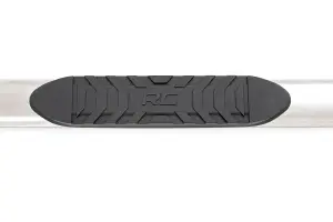 21002S | Rough Country Stainless Oval Nerf Step (2019-2025 Silverado, Sierra 1500 | 2020-2025 Silverado, Sierra 2500 HD, 3500 HD | Crew Cab ONLY)