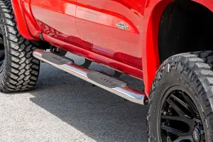 Rough Country - 21002S | Rough Country Stainless Oval Nerf Step (2019-2025 Silverado, Sierra 1500 | 2020-2025 Silverado, Sierra 2500 HD, 3500 HD | Crew Cab ONLY) - Image 8