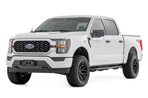 Rough Country - 14011 | Rough Country OV2 Running Boards Side Step Bars For Crew Cab Ford F-150 (2015-2024) - Image 5