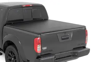 42805500 | Rough Country Soft Roll Up Bed Cover For Nissan Frontier (2005-2021) | 5' Bed