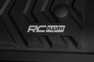 Rough Country - FF-5171 | Rough Country Flex-Fit Floor Mats For Ford F-250 / F-350 Super Duty (2017-2024) | Front - Image 4