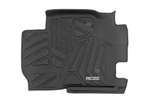 Rough Country - FF-5171 | Rough Country Flex-Fit Floor Mats For Ford F-250 / F-350 Super Duty (2017-2024) | Front - Image 7