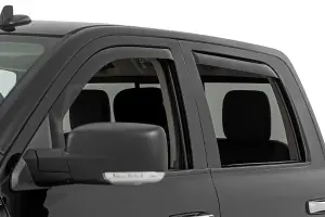 Rough Country - 840924 | Rough Country Side Window Deflectors In Channel Rain Guard For Crew Cab Ram 1500 (2009-2018) / 2500 & 3500 (2010-2024) - Image 3