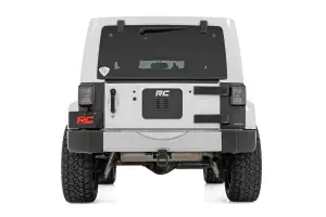 Rough Country - TC13022 | Rough Country Trail Cladding Rear Corners Protector For Jeep Wrangler JK (2007-2018) - Image 4