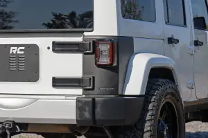 Rough Country - TC13022 | Rough Country Trail Cladding Rear Corners Protector For Jeep Wrangler JK (2007-2018) - Image 14