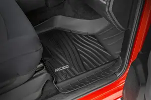 Rough Country - FF-31213 | Rough Country Flex-Fit Floor Mats For Ram 1500 (2012-2018) / Ram 1500 Classic (2019-2024) | Front & Rear - Image 3