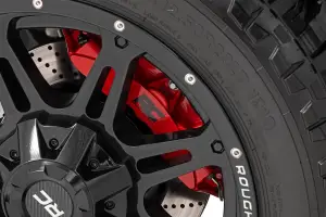 Rough Country - 95105 | Rough Country Performance Brake System For Jeep Wrangler JL / Wrangler JL Unlimited | 2018-2024 | Front, Red Finish Calipers - Image 10