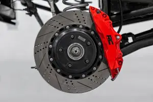 Rough Country - 95105 | Rough Country Performance Brake System For Jeep Wrangler JL / Wrangler JL Unlimited | 2018-2024 | Front, Red Finish Calipers - Image 16