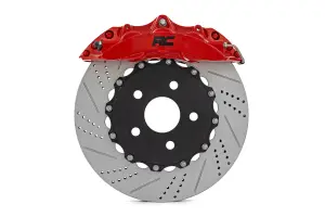 Rough Country - 95100 | Rough Country Performance Brake System For Jeep Wrangler JK / Wrangler JK Unlimited (2007-2023) | Front, Red Finish Calipers - Image 3