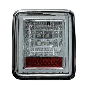 264237CL | Recon (Replaces Factory OEM Halogen ONLY) Tail Lights OLED Clear (2018-2024 Jeep Wrangler JL | 2018-2024 Jeep Wrangler JL Unlimited)